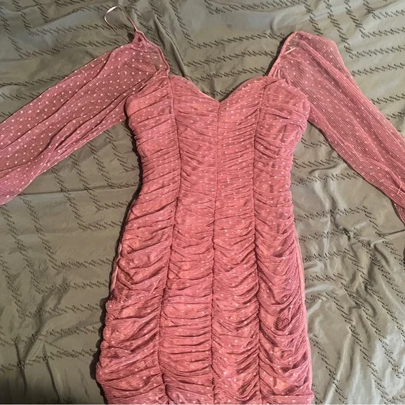 Haute Monde | Dresses | Fairy Core Body Con Haute Monde Pink Dress |  Poshmark